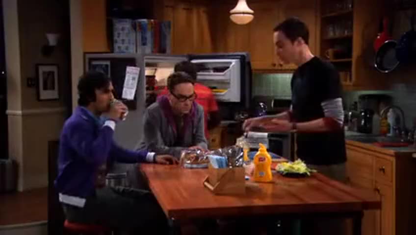 Clip of quote: Now that Leonard's made me aware of how high the genetic stakes are...