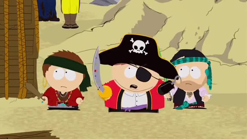 Clip of quote: that's captain cartman, ye' jewswoggle.