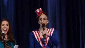 Clip of quote: Looks like you're in the running, Annie.