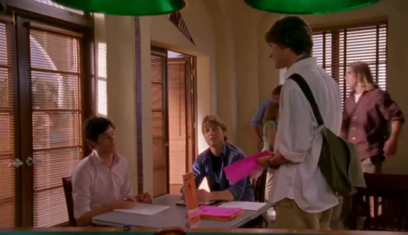 Clip of quote: - Superman. This guy, he's too perfect, guy. - No.