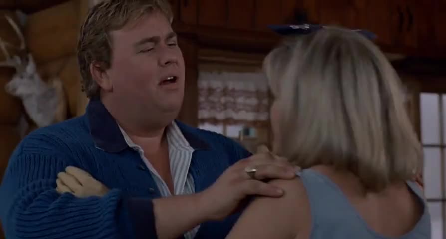 Clip of quote: Come on. We're at the house by ourselves.