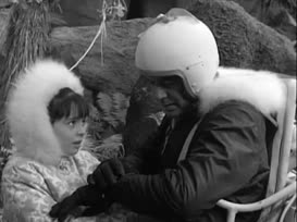 Clip of quote: Nine below. One more degree, and they'll leave without us.