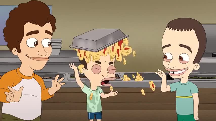 Clip of quote: -Oh, my God! It's so hot. -Yeah, hot like Soup!