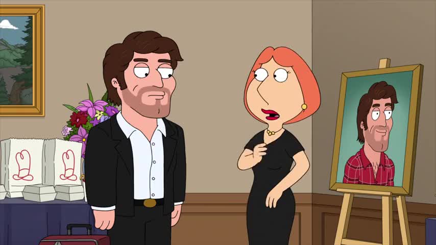 Clip of quote: I-I can't... You look so much like him.