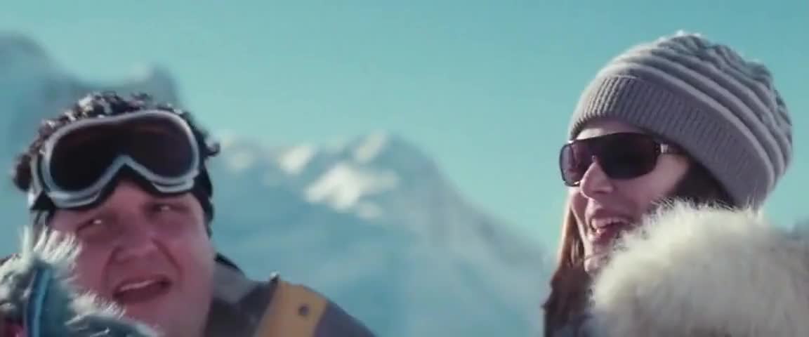 Clip of quote: - There you go. - Are you all right?