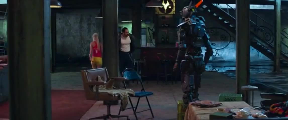 Clip of quote: You shouldn't be here. Go. I'm here to see my...