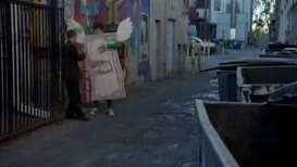Clip of quote: You can't just stand there, you have to spin the arrow.