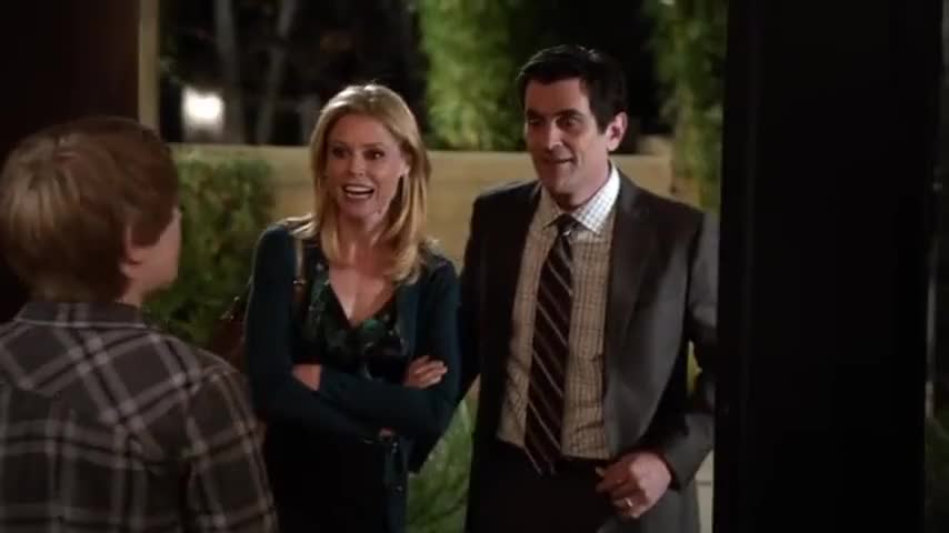 Clip of quote: Come on in. I'll go get my dad. Okay.