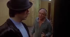 Clip of quote: But don't you ever come back here again