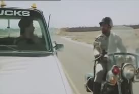 Clip of quote: No brakes! Help us! Yes, thank you.