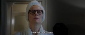 Clip of quote: I took some classes...
