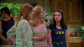 Clip of quote: Your mom is staying with us?