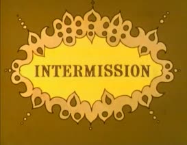 Clip of quote: There will now be a whopping great intermission
