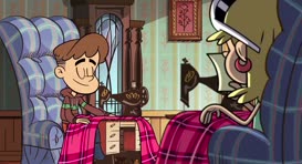 Clip of quote: And you'll look smashing in this new dress.