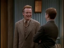 Clip of quote: A little song and dance, but without the dance, of course. Uh-huh.