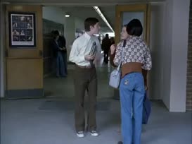 Clip of quote: would you come to the homecoming dance with me?