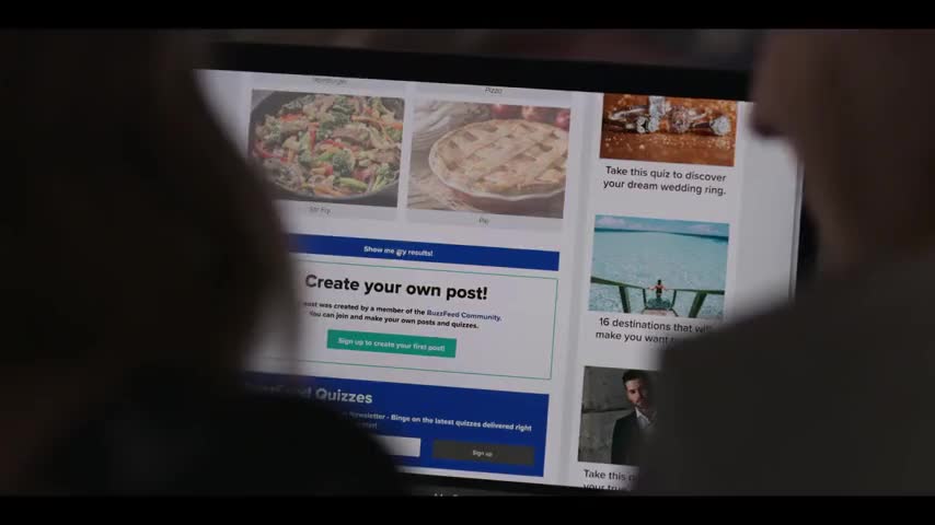 Clip of quote: [Lizzie] It says... you're gonna have four babies.