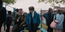 Clip of quote: -How's it? -It's fine. Normal.