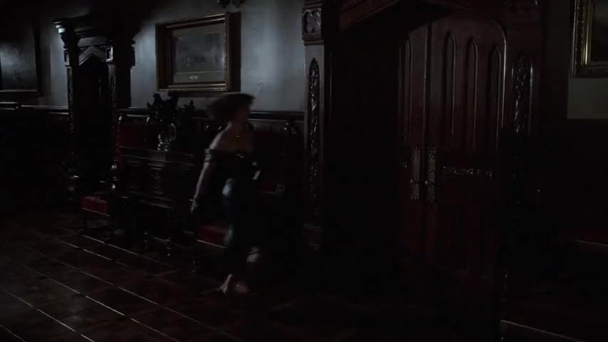 Clip of quote: ran to the library, killed the cop,