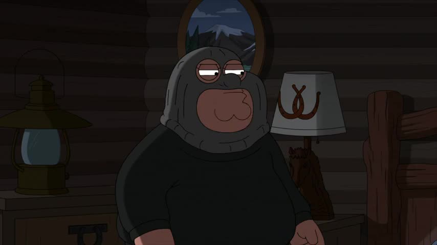 Clip of quote: [quietly]: Let's see how popular you are when I cut off your mustache.