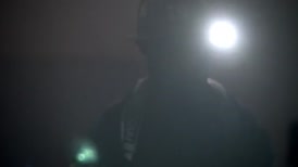 Clip of quote: [ Alarm ringing ] Oh, God!
