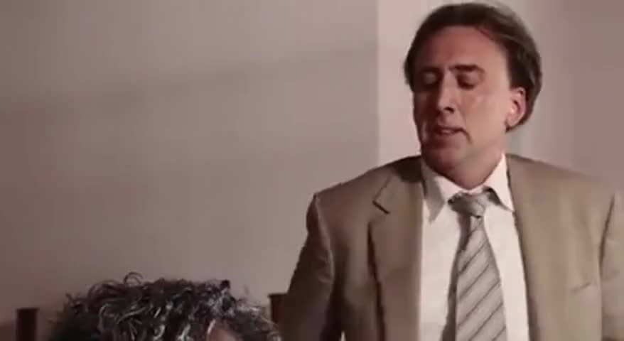 Clip of quote: Maybe you should drop dead, you selfish cunt.