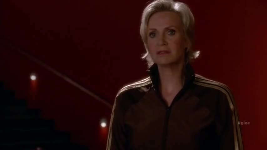 Clip of quote: ♪ Don't think of me ♪