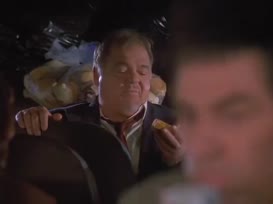 Clip of quote: What is this? pizza pound cake?