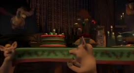 Clip of quote: - I am the joy-filled swine! - Yay for the season of love!