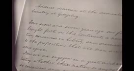 Clip of quote: This is probably the greatest treasure in this room.