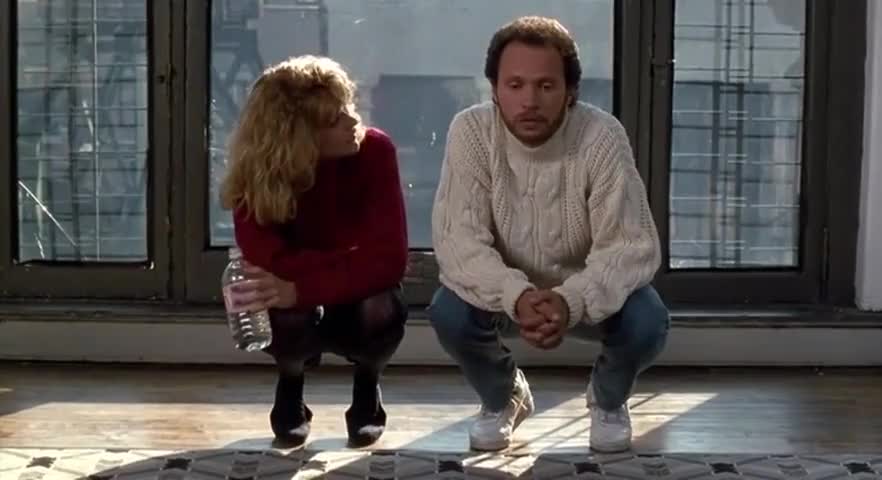 Clip of quote: - You went to bed with her?! - Sure.