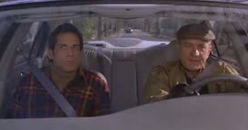 Clip of quote: When you yell at a dog, his tail goes between his legs