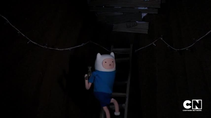 Clip of quote: BMO, light this baby up.