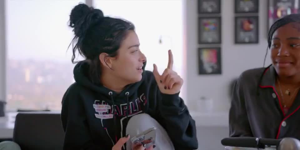Clip of quote: and put me on it... QUEN: [ laughs ]