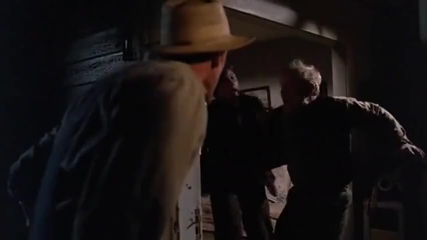 Clip of quote: Get out while you still can, Bill.