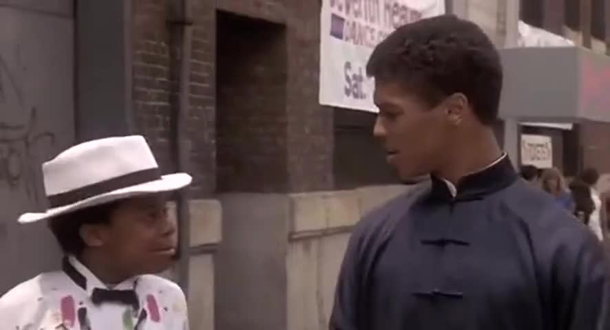 Clip of quote: You ain't my brother, that's all. Now, come on!