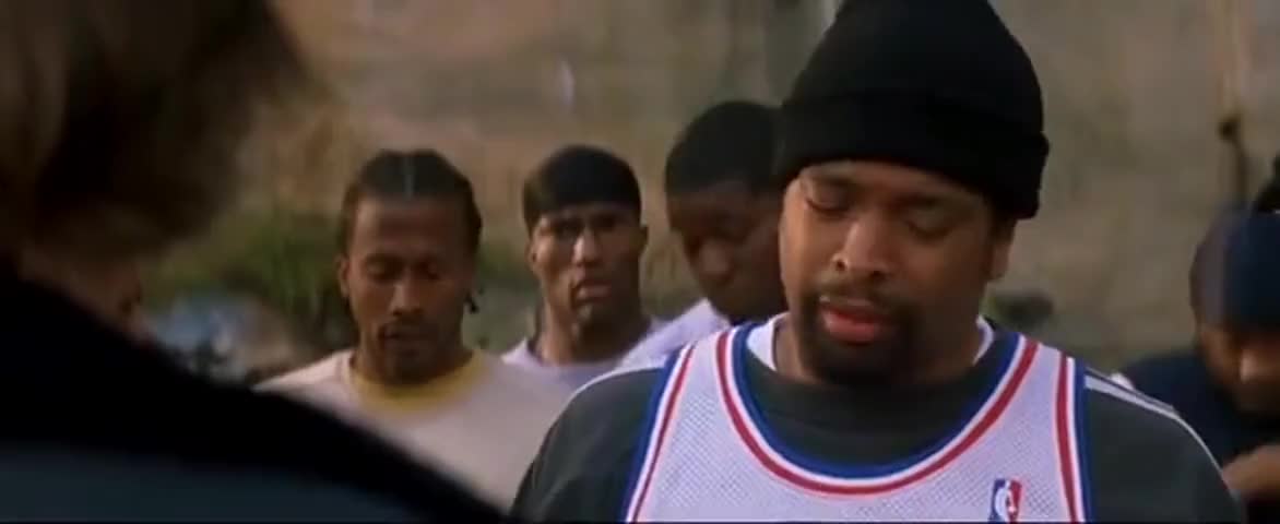 Clip of quote: Mama, not in front of all my people...