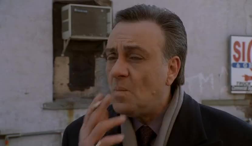 Clip of quote: I'll tell him.