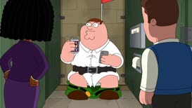 Clip of quote: And, God willing, going to the bathroom.