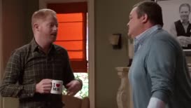 Clip of quote: Sorry we're late. Guys, meet Rocco.