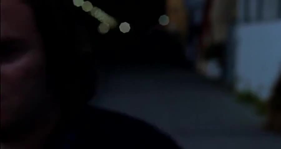 Clip of quote: # 'Cause it's cold and it's dark #