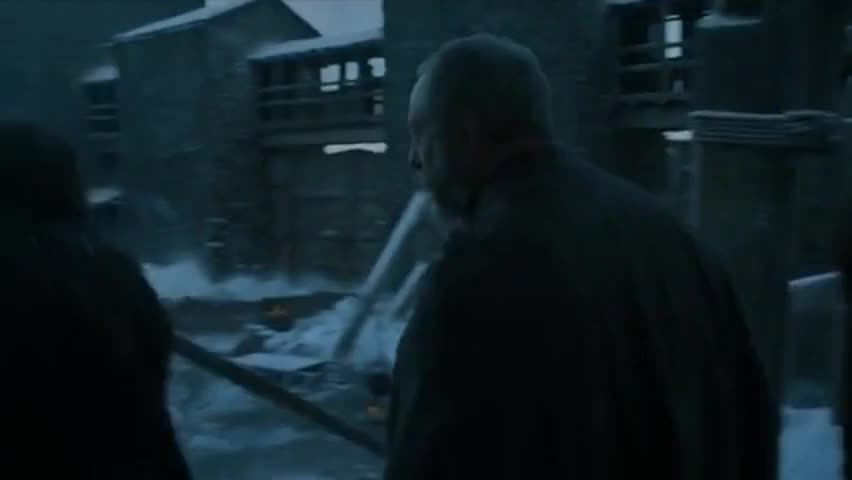 Clip of quote: The wildlings will never fight for Stannis.