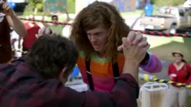 Clip of quote: He scoops so much ice cream.