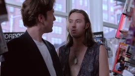 Clip of quote: Do you work here? - yes...