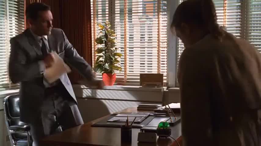 Clip of quote: Get rid of this, please.