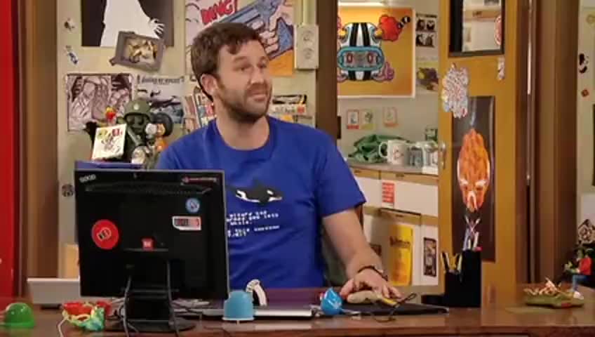 Clip of quote: Can you come here for a sec, please?
