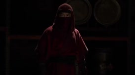Clip of quote: The old fool has taught you in our ways.