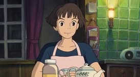 Clip of quote: Ponyo wants ham!