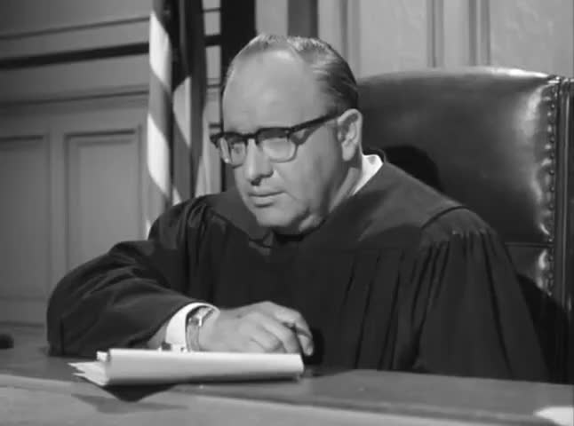 Clip of quote: Toward which end, Your Honor, may I respectfully request