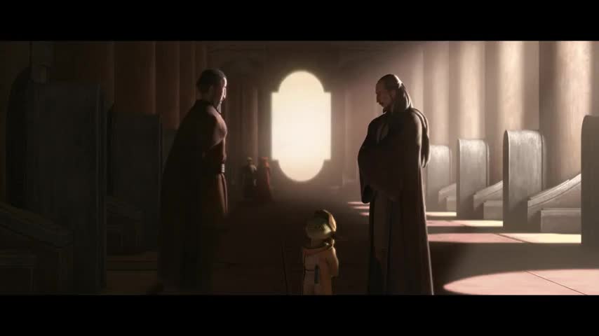 Clip of quote: Master Yaddle is right about one thing.